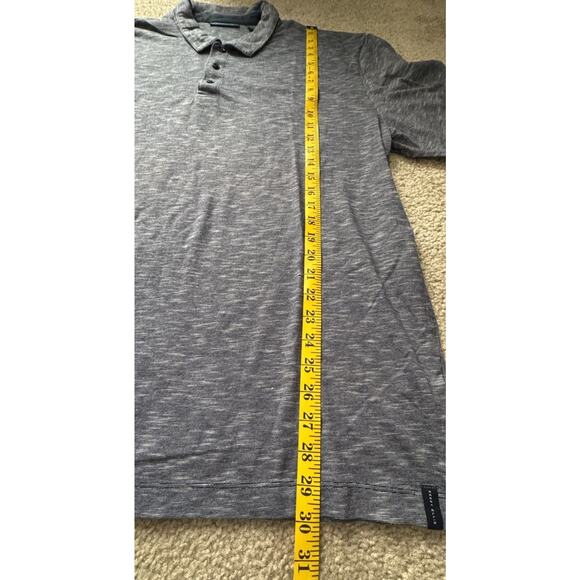 Perry Ellis Mens S/S blue Polo Shirt Mens Size X-Large 37763 B394 - Picture 7 of 7